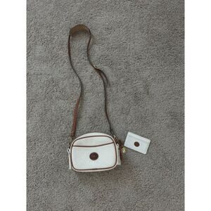 Vintage Dooney and Bourke Kilty All-Weather Leather cross body bag &card holder.